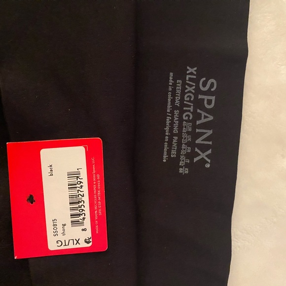 Spanx shaping thong.  2 pair - Picture 3 of 3